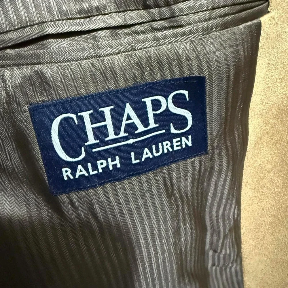 Chaps Ralph Lauren Blazer 42L | Tan Sport Coat Union Made Canada
